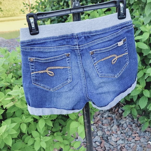 Justice Other - Justice denim shorts size 14R super low rolled cuff